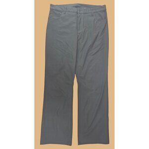 Fabletics Mens Gray Straight-Leg Pants 35x34